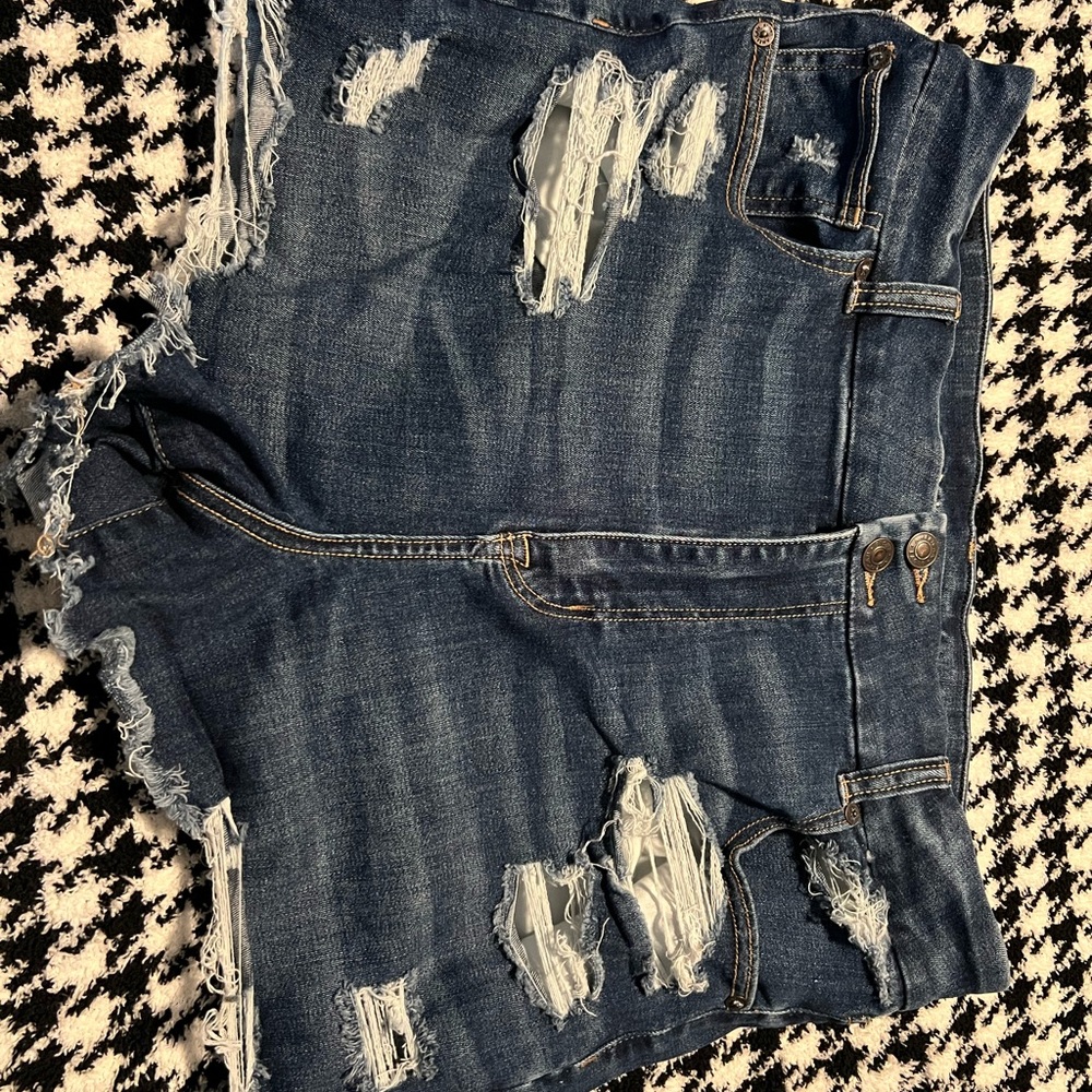 American Eagle Outfitters Blue Denim Shorts